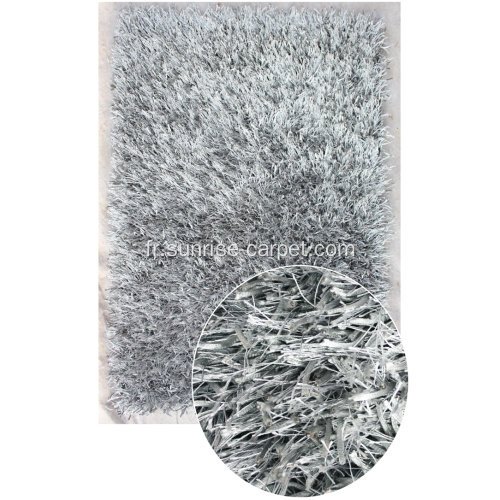 Tapis Shaggy polyester Viscose & soie